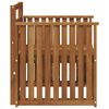 vidaXL Set vanjskih sofa Prirodna 71 x 63 x 73 cm Čvrsto drvo akacije