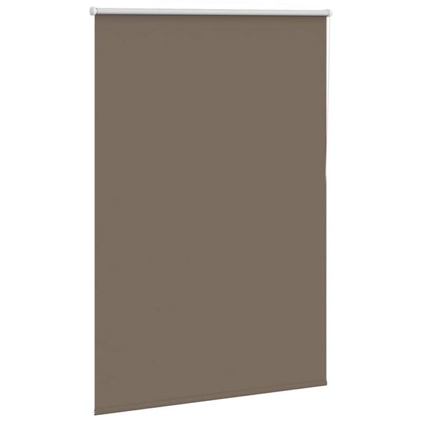 vidaXL Rolo zavjesa Blackout Coffee 115x150 cm &Scaron;irina tkanine 110,7 cm