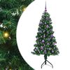 vidaXL Korner Umjetno Božićno Drvo Zelena 150 cm PVC i metal