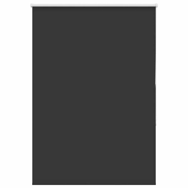 vidaXL Rolo zavjesa Blackout Black 105x130 cm Širina tkanine 100,7 cm
