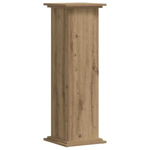 vidaXL Stalak za biljke boja hrasta 33 x 33 x 100 cm konstruirano drvo
