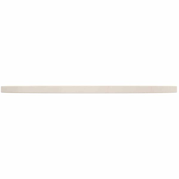 vidaXL Ploča za stol bijela &Oslash; 70 x 2,5 cm od masivne borovine