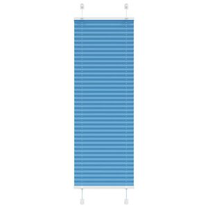 vidaXL Plisirana zavjesa Plava 40x100 cm &Scaron;irina tkanine 39,4 cm Poliester