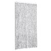 vidaXL Zastor protiv muha svjetlosivi i tamnosivi 100x230 cm od &scaron;enila