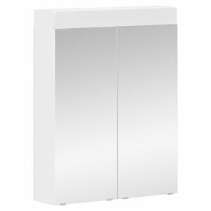 vidaXL Kupaonski ormar s ogledalom TULUM Bijelo 60 x 16,5 x 78 cm