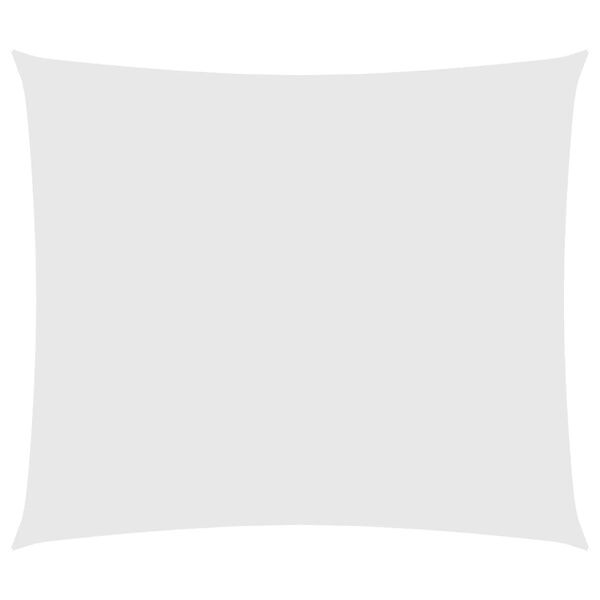 vidaXL Jedro protiv sunca od tkanine Oxford pravokutno 2,5x3 m bijelo