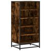 vidaXL Stalak za cipele boja hrasta 48x38x97,5 cm konstruirano drvo
