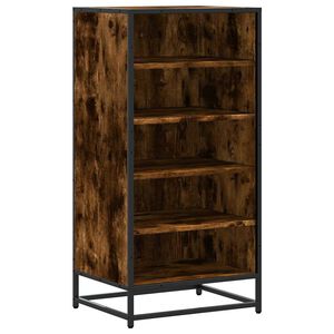 vidaXL Stalak za cipele boja hrasta 48x38x97,5 cm konstruirano drvo