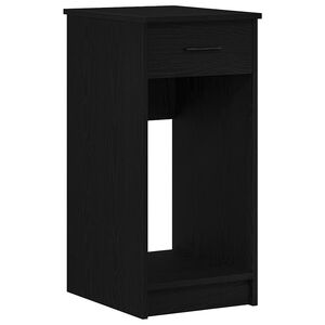 vidaXL Tower stalak za računalo s ladicom crni 35x45x77 cm