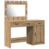 vidaXL Toaletni stol 2 pcs Smeđa 40 x 41 x 75 cm Konstruirano drvo