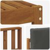 vidaXL Set vanjskih sofa s jastukom 8 pcs Prirodna i antracit