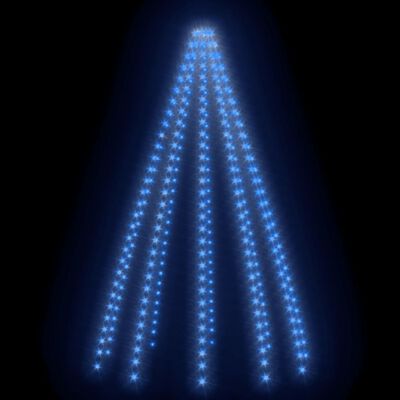 vidaXL Mrežasta svjetla za božićno drvce 300 LED žarulja plava 300 cm