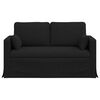 vidaXL Sofa Crna Sveukupne dimenzije: 139 x 78 x 80 cm (&Scaron; x Dub x V)