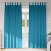 vidaXL Zavjese za blackout s prstenovima 2 pcs Tirkizna 260 x 140 cm
