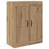 vidaXL Highboard Umjetnički hrast 69,5 x 34 x 180 cm Konstruirano drvo