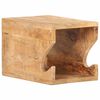 vidaXL Zidni stalak za bicikl 35 x 25 x 25 cm masivno grubo drvo manga