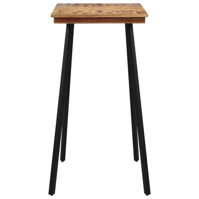 vidaXL Barski stol 110 x 55 x 105 cm od masivne tikovine