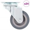 vidaXL Okretni kotačići 24 kom 50 mm