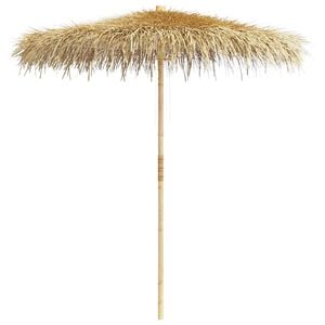 vidaXL Suncobran od bambusa s krovom od li&scaron;ća banane 210 cm