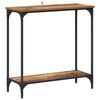 vidaXL Konzolna stolica Staro drvo 75 x 30.5 x 75 cm Konstruirano drvo