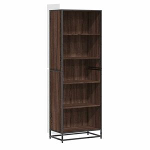 vidaXL Polica za knjige smeđi hrast 60x35x170,5 cm izrađeno drvo
