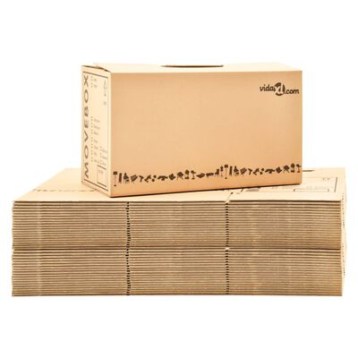 vidaXL Kutije za selidbu kartonske XXL 40 kom 60 x 33 x 34 cm