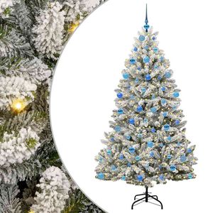 vidaXL Umjetno božićno drvce 180 cm 300 LED lampica Topla bijela