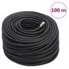 vidaXL Hibridno zračno crijevo crno 0,6 " 100 m od gume i PVC-a