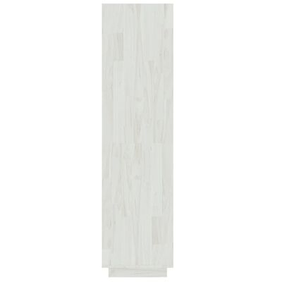 vidaXL Ormarić za knjige / sobna pregrada bijeli 40x35x135 cm borovina