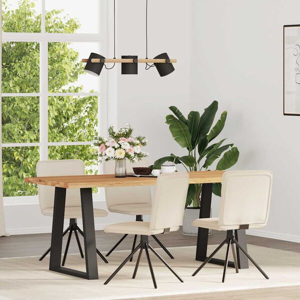 vidaXL Blagovaonske stolice 4 kom platnene