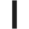vidaXL Kupaonski ormarić crni 30 x 30 x 183,5 cm konstruirano drvo