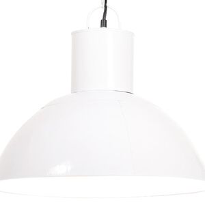 vidaXL Viseća svjetiljka 25 W bijela okrugla 48 cm E27