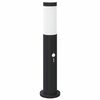 vidaXL Stupić sa senzorom 50 cm nehrđajući čelik IP44