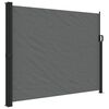 vidaXL Uvlačiva bočna tenda 160 x 600 cm antracit