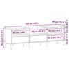 vidaXL TV ormar Crni hrast 150 x 30 x 44,5 cm Konstruirano drvo