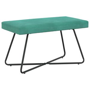 vidaXL klupa Tirkizna 80 x 40 x 45 cm Bar&scaron;un