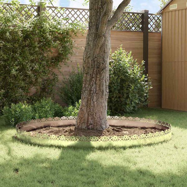 vidaXL Rubnjaci za travnjak 30 pcs Srebrno 103 x 0,05 x 22 cm