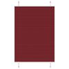vidaXL Plisirana zavjesa Bordo crvena 90x100 cm &Scaron;irina tkanine 89,4 cm Poliester