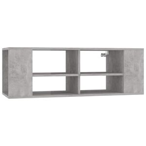 vidaXL Zidni TV ormarić boja betona 102 x 35 x 35 cm konstruirano drvo