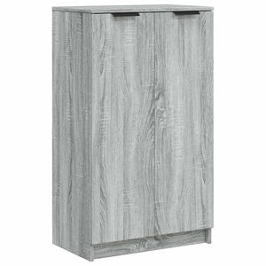 vidaXL Ormarić za cipele sivi hrast 59x35x100 cm konstruirano drvo