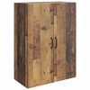 vidaXL Ormar za montažu na zid Staro drvo 66 x 34,5 x 90 cm