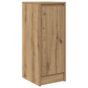 vidaXL Komoda Artisan hrast 29,5x34x76 cm izrađeno drvo