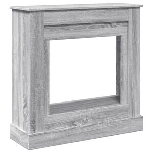 vidaXL Okvir za kamin boja hrasta 90x30x90 cm od konstruiranog drva