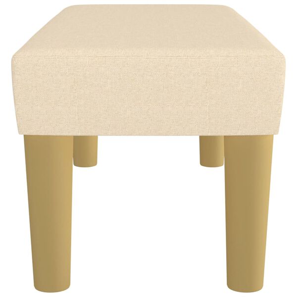 vidaXL Klupa krem 70 x 30 x 30 cm od tkanine