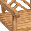 vidaXL Vrtna stolica 2 pcs 60 x 58 x 90 cm Čvrsto teak drvo