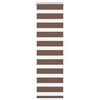 vidaXL Zavjesa zebra smeđa 40x150 cm &scaron;irina tkanine 35,9 cm poliester