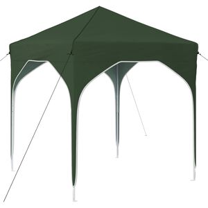 vidaXL Rastezljivi &scaron;ator za zabave 194 x 194 x 245 cm Zelena
