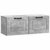 vidaXL TV ormar za zid Zidne Betonska siva 78,5 x 31 x 30 cm