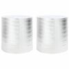 vidaXL Reflektor topline za radijator 2 kom. Srebrno 25 x 0,5 m