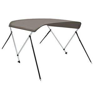 vidaXL Tenda bimini s 2 luka sivi 150x120x110 cm